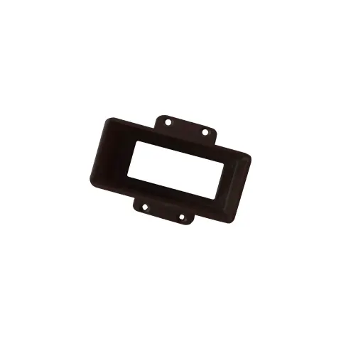 EVOWOOD BRACKET SCREW BEY0522-YT-C11 CHOCOLATE ALUMINUM RECTANGLE