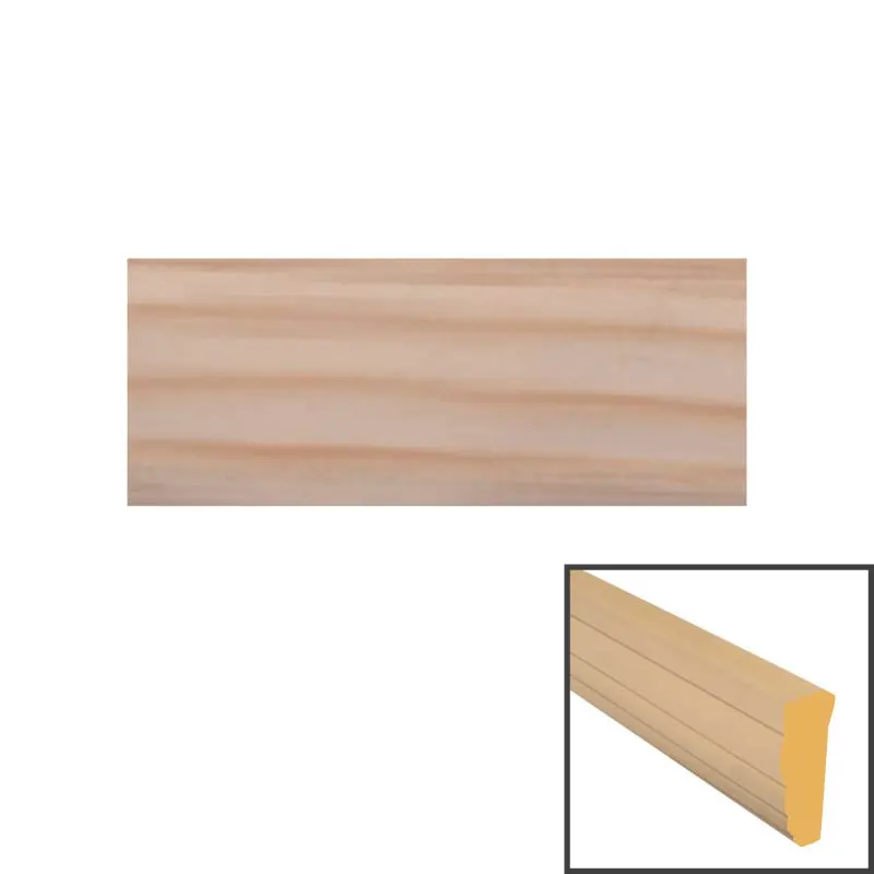 MOULDINGS NZ WOOD H-22C 15X40X2440MM TRTD SOLID