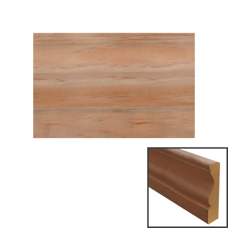 NZ WOOD MOULDINGS BB-318 NATURAL RADIATA PINE TREATED SOLID