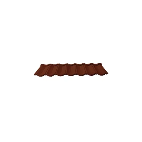 RUBY TILE ROOFING BROWN GALVANIZED STEEL
