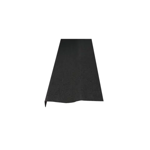 RUBY TILE SIDE FLASHING CUSTOM CHARCOAL GALVANIZED STEEL