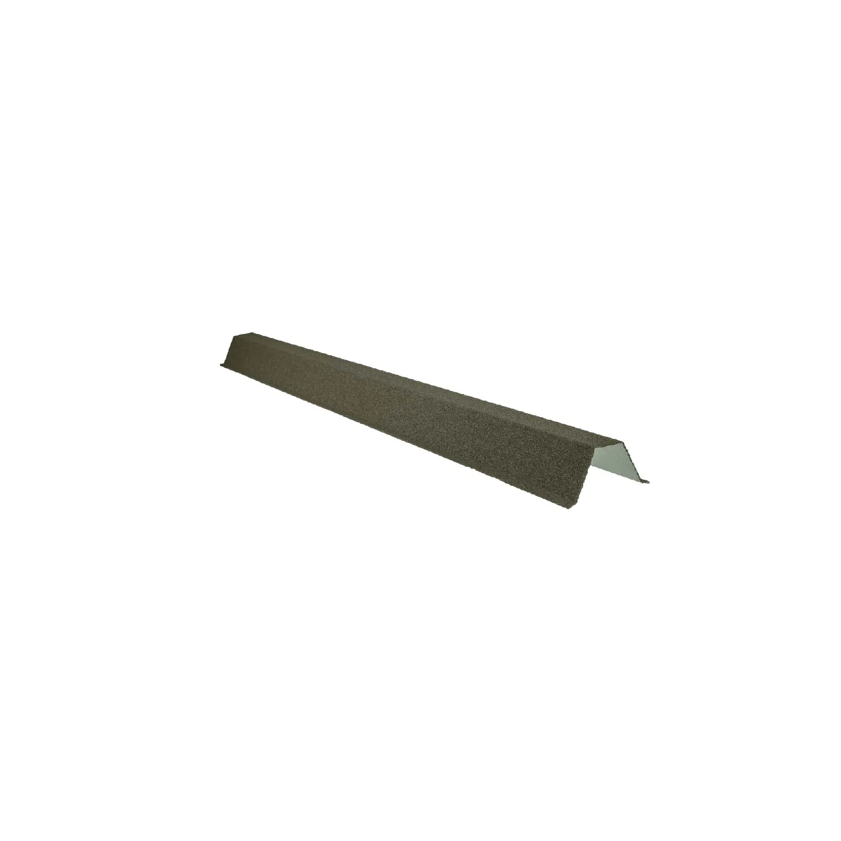 RUBY TILE RIDGE BLACK/GREEN GALVANIZED STEEL