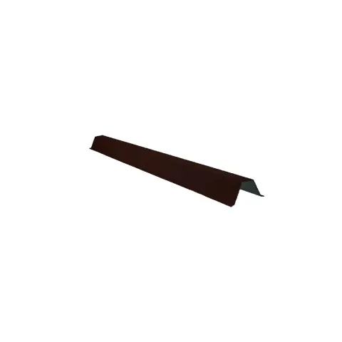RUBY TILE RIDGE BROWN GALVANIZED STEEL