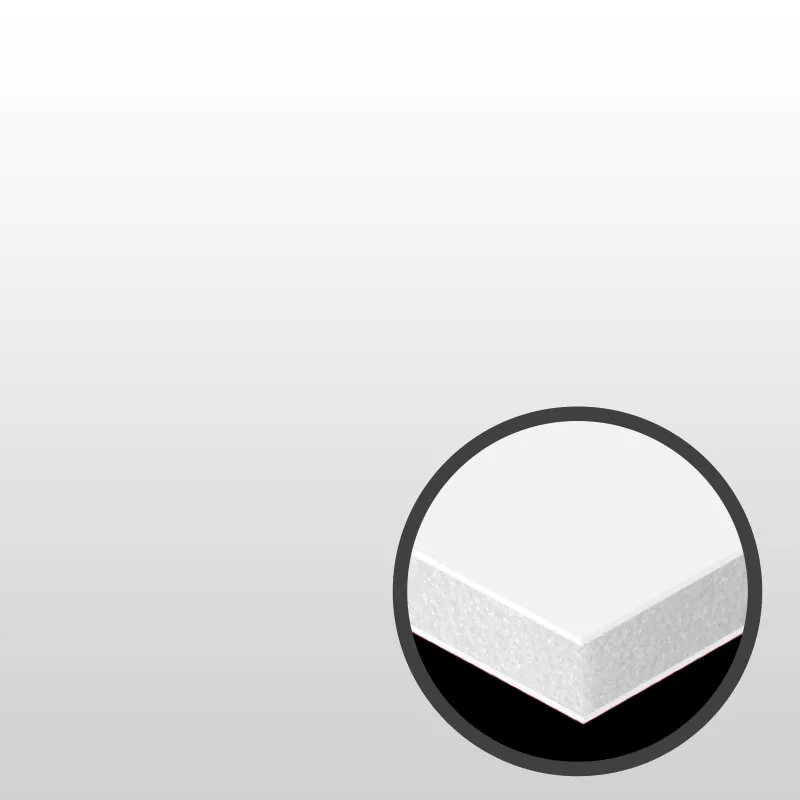 WOODTEK FOAM BOARD FBWM0623-10 WHITE PVC RECTANGULAR