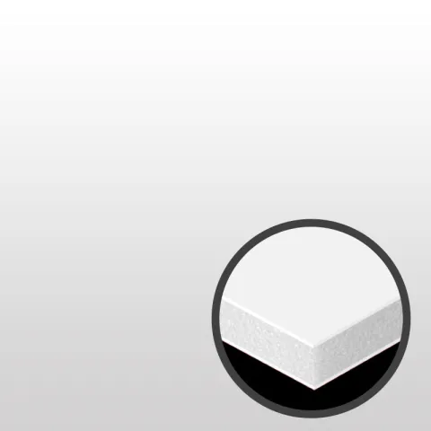 WOODTEK FOAM BOARD FBWM0623-10 WHITE PVC RECTANGULAR