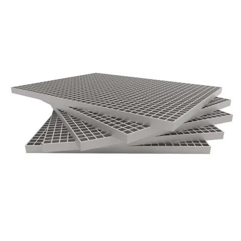 IRON FORGE STEEL GRATING AMBER AQT S/N: 284.1 SILVER Q235 STEEL 500KG LIGHT DUTY RECTANGULAR