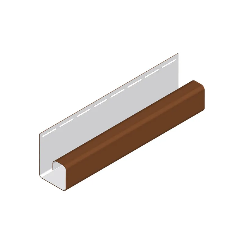 POLYWOOD PANELLING ACCESSORIES APM0823-BA BROWN PVC CONNECTION STRIP