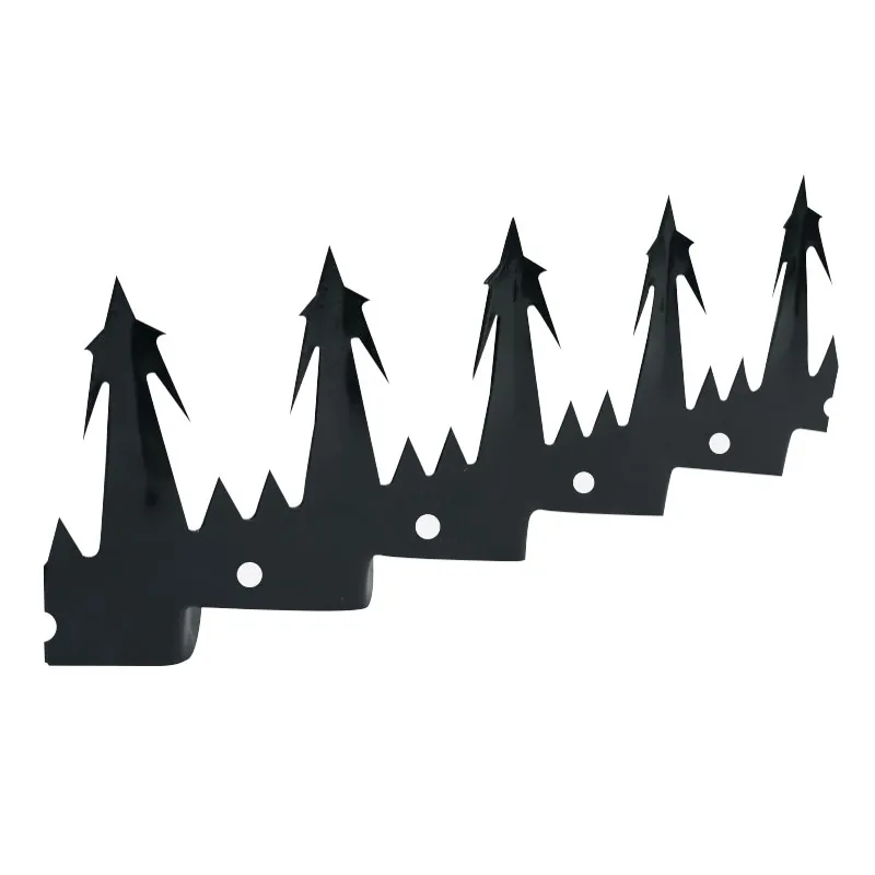 SHIELD FENCE FSH1023-BT BLACK GALVANIZED IRON BIG TYPE SPEAR