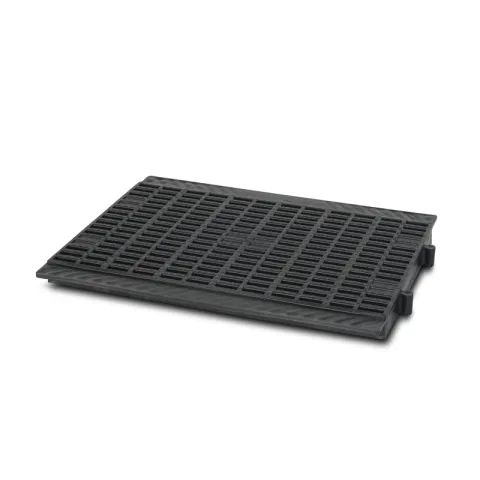 POLYWOOD DRAINAGE FDR 400 BLACK PP DRAIN COVER HEAVY DUTY RECTANGULAR