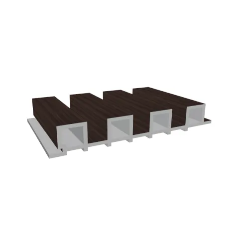 EVOWOOD PANELLING PEY0224-60806-20 ESPRESSO WPC LAMINATED FLUTED