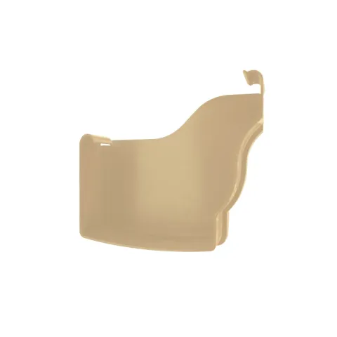 RAVAK GUTTER END CAP ERL0724-KG607 BEIGE UPVC