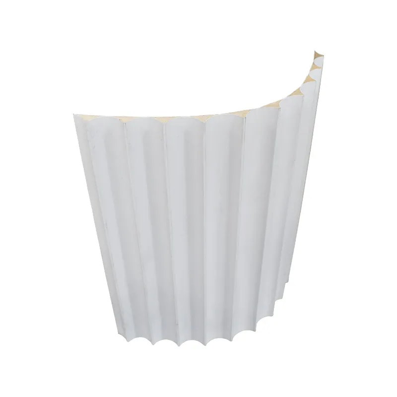 ART DECO WALL PANELS ARCH PAC0924-CMC-1(24399) GRAY PRIMER MDF FLEXIBLE INVERTED HALF ROUND