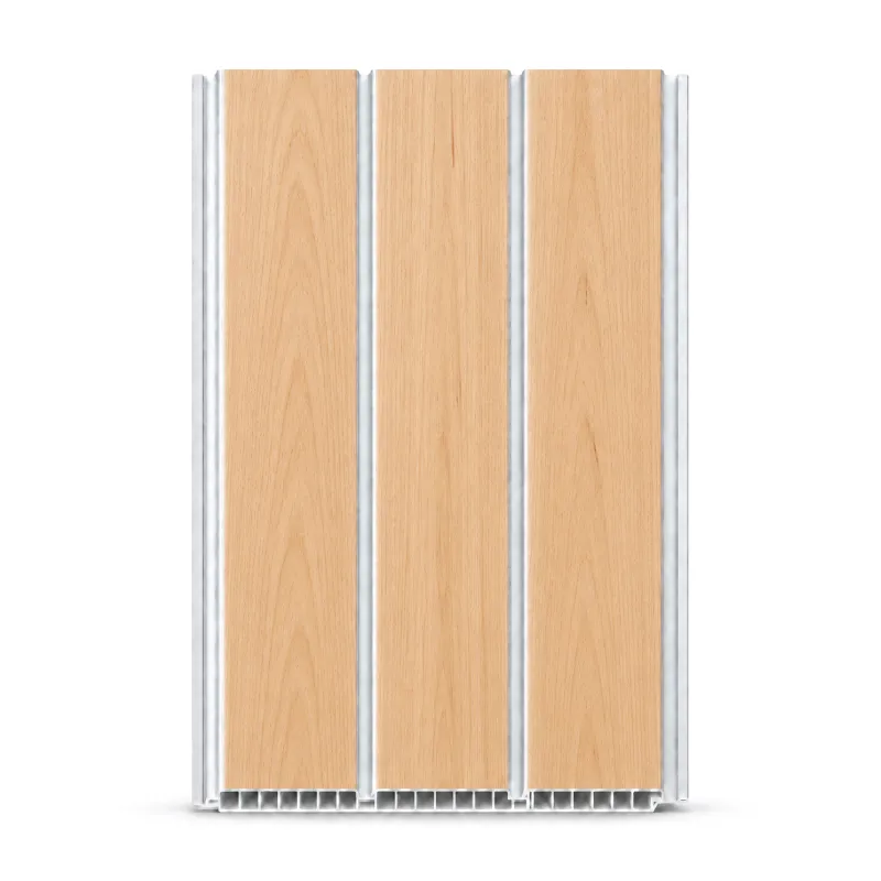 POLYWOOD PANELLING PPY0226-59056 BEECH WOOD PVC LAM. CEILING 2 GROOVE YOSEMITE SERIES