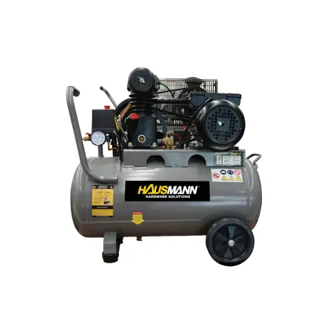 HAUSMANN AIR COMPRESSOR BDHAC .5 GRAY METAL 0.5HP 40L H-TYPE BELT DRIVEN