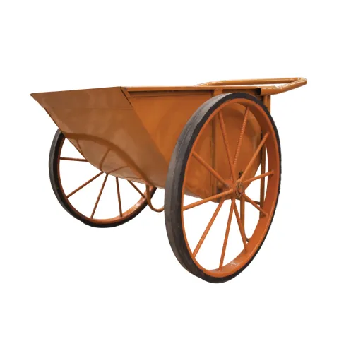 TOPLIFT BUGGY BTM1222-180 ORANGE METAL HEAVY DUTY MULTIPURPOSE W/ 2 WHEELS