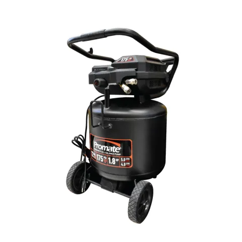 PROMATE AIR COMPRESSOR PC121812 BLACK STEEL 175 PSI VERTICAL