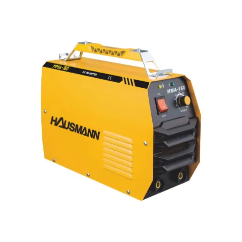 HAUSMANN WELDING MACHINE MMA-160 YELLOW STEEL COVER 160A IP21S STANDARD
