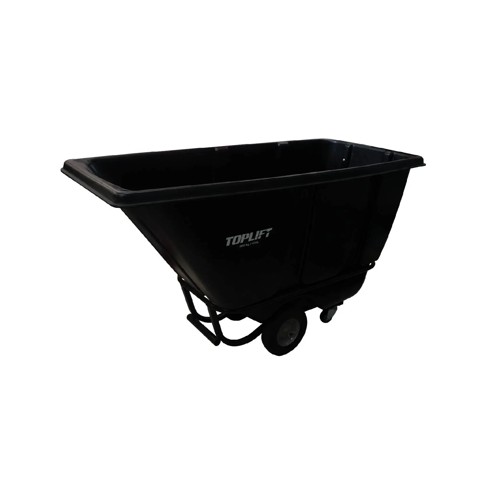 1/2 CUBIC YARD BLACK CART PE