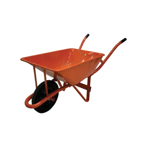 TOPLIFT WHEEL BARROW WB2203-2 ORANGE METAL 150 WHEEL BARROW STANDARD