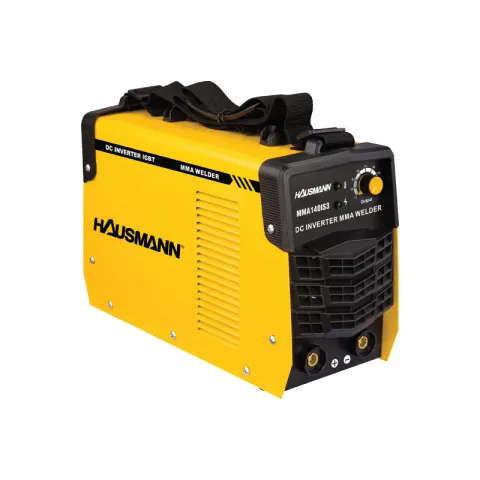 HAUSMANN WELDING MACHINE WMHJ425-MMA140IS3 YELLOW STEEL COVER 140A IP21S STANDARD