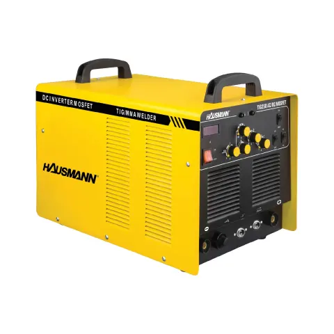 HAUSMANN WELDING MACHINE WMHJ425-TIG250 YELLOW & BLACK COMPOSITE AC/DC MOSFET