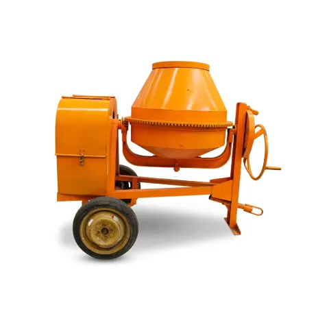 C-POWER CONCRETE MIXER CCF1121 FH350-R270-C YELLOW COMPOSITE 6.5HP HAUSMANN ENGINE