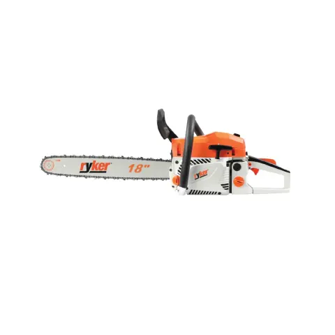 RYKER CHAINSAW CRH0322-YD-58 ORANGE ALUMINUM. STEEL 54.5CC 2 STROKE
