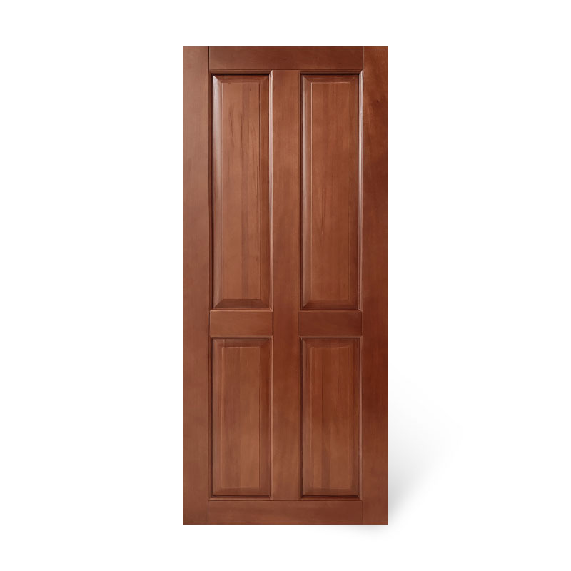 DESIGNCRAFT DOOR DDJ0224-011-PT-9 MAHOGANY SOLID WOOD PAINTED 4 PANELS
