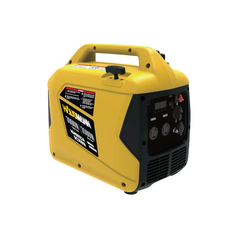 HAUSMANN GENERATOR IGHS0224-SC3500I YELLOW ANTI FIRE PLASTIC AND METAL 150CC 3.5KW GASOLINE INVERTER