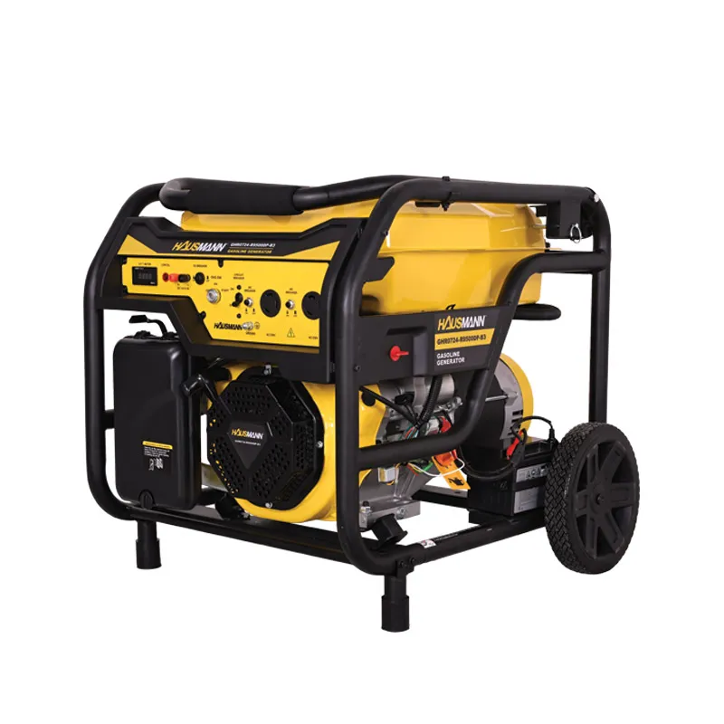 HAUSMANN GENERATOR GHR0724-R9500DP-B3 YELLOW IRON/STEEL/ALLOY 8.5KW GASOLINE CONVENTIONAL