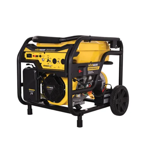 HAUSMANN GENERATOR GHR0724-R9500DP-B3 YELLOW IRON/STEEL/ALLOY 8.5KW GASOLINE CONVENTIONAL