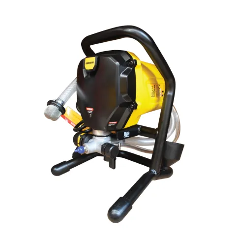 HAUSMANN AIRLESS PAINT SPRAYER PSR0625-RP8626 BLACK-YELLOW COMPOSITE 750W DIY AIRLESS
