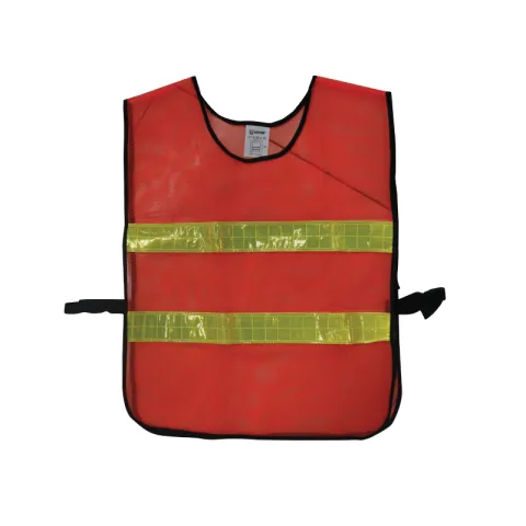 HAUSMANN VEST VS0620 Y-1023B RFLCTV MSH ORNG YELLOW POLYESTER VEST STANDARD