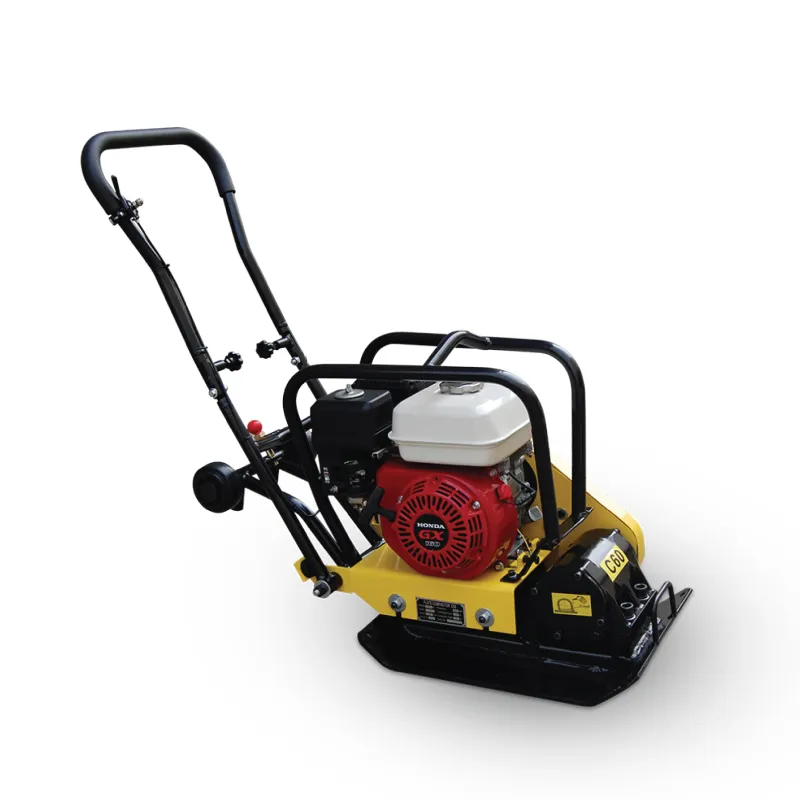 C-POWER PLATE COMPACTOR HP-C60L YELLOW METAL 6.5HP R200F LONCIN ENGINE