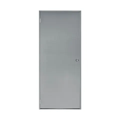 IRON FORGE DOOR STEEL STAINLESS STEEL W/ JAMB