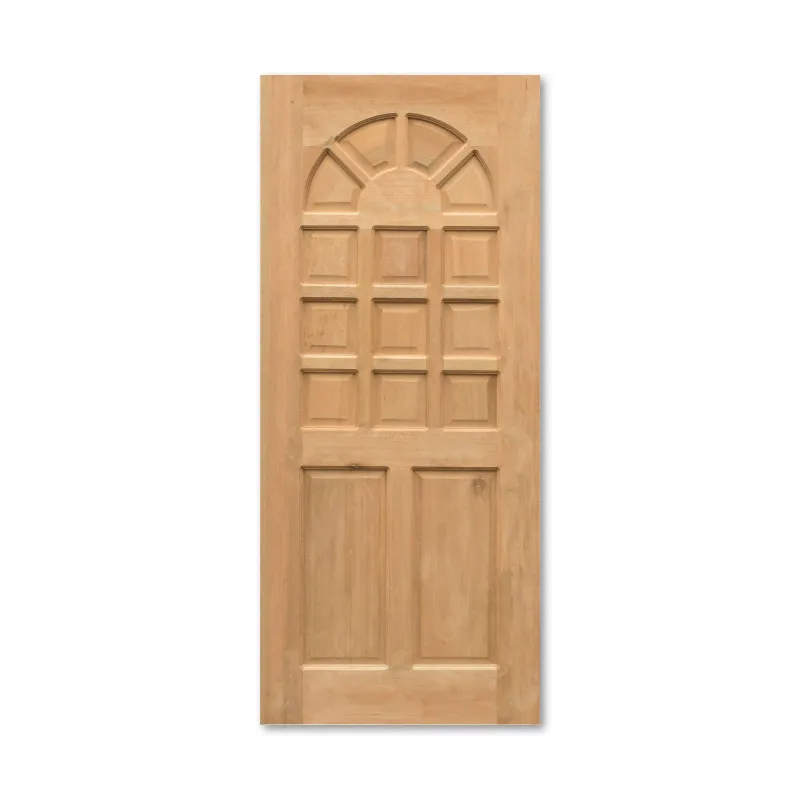 DESIGNCRAFT SOLID DOOR KENTUCKY LIGHT PLAIN WOOD MERANTI DOOR SERIES SOLID
