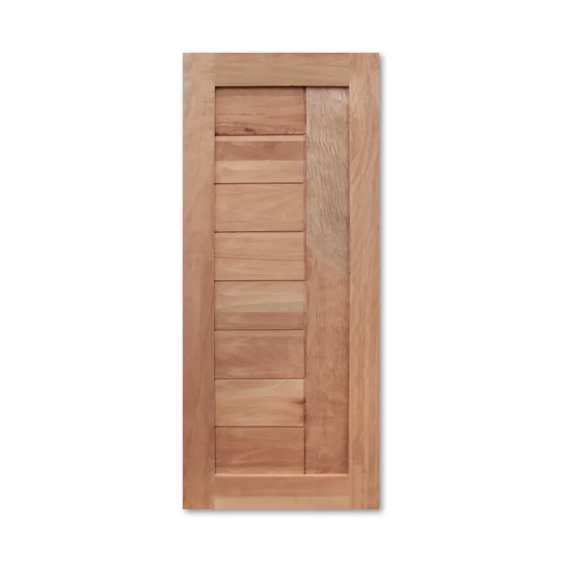 DESIGNCRAFT SOLID DOOR YOKOHAMA LIGHT WOOD MERANTI DOOR SERIES SOLID