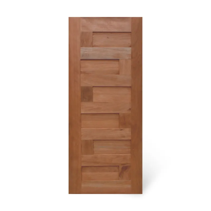 DESIGNCRAFT SOLID DOOR CHIBA LIGHT WOOD MERANTI DOOR SERIES SOLID