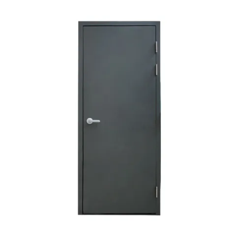 IRON FORGE DOOR DO0821 GRAY STEEL DOOR SERIES STEEL