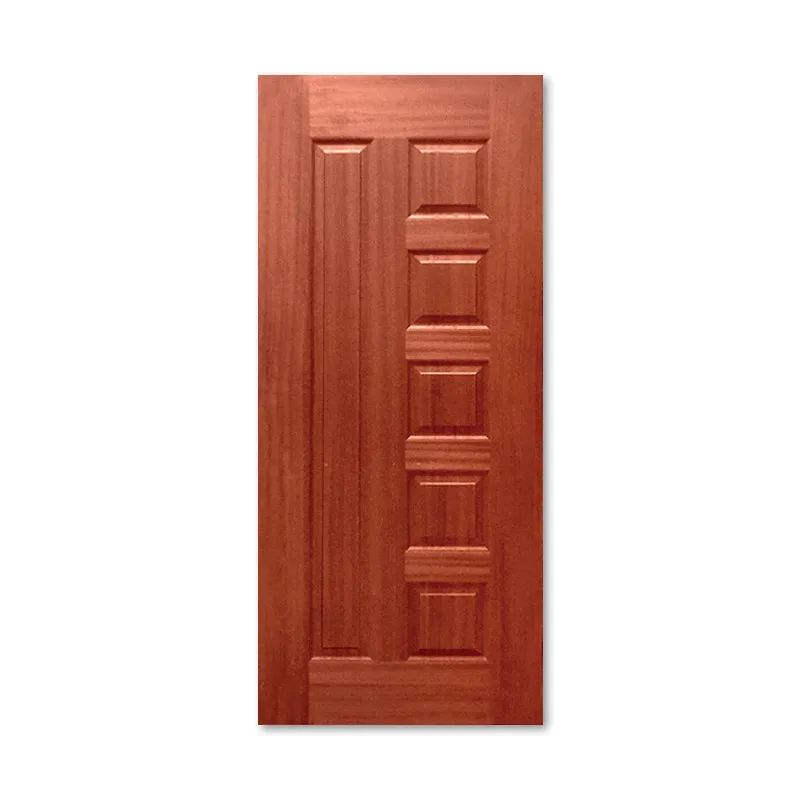 WOODTEK MOULDED DOOR SURIN DARK WOOD SAPELE DOOR SERIES MOULDED