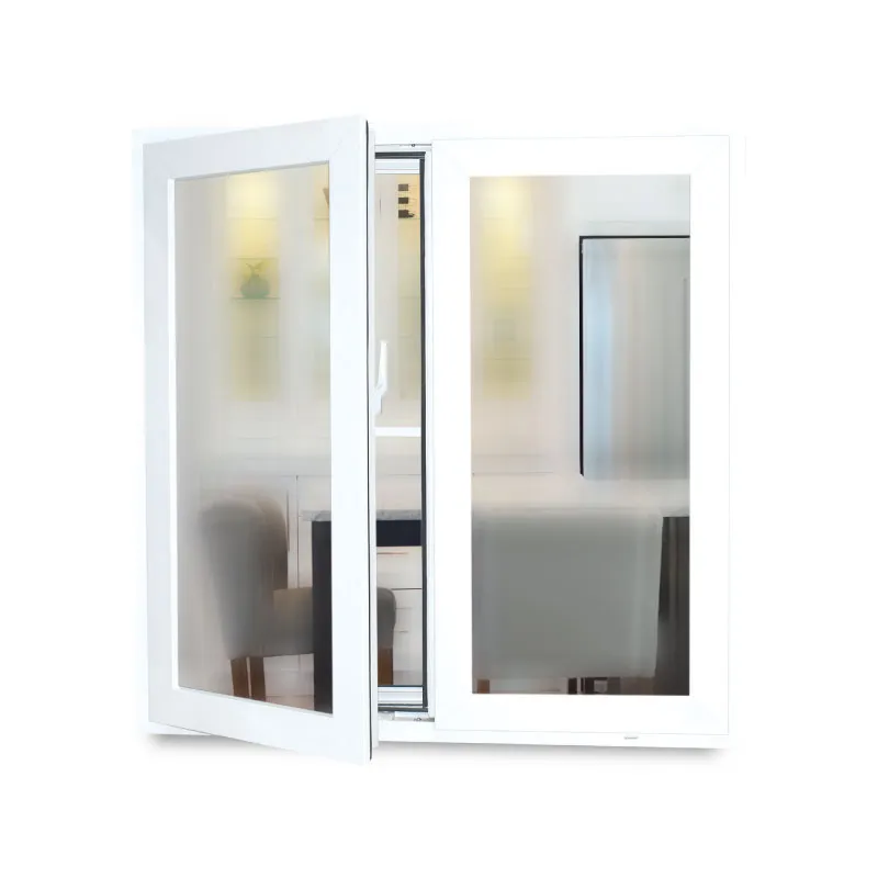 CASEMENT CLEAR WHITE UPVC WINDOW