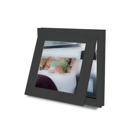 BUENAVISTA WINDOW WBZ521 GRAY ALUMINUM AWNING