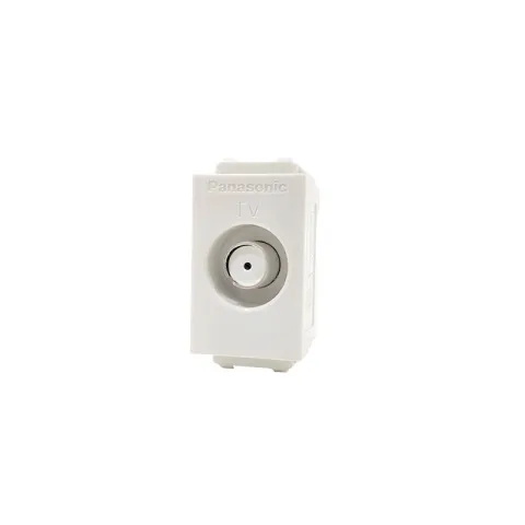 PANASONIC TV TERMINAL WEG2701 WHITE PLASTIC TV TERMINAL RECTANGLE