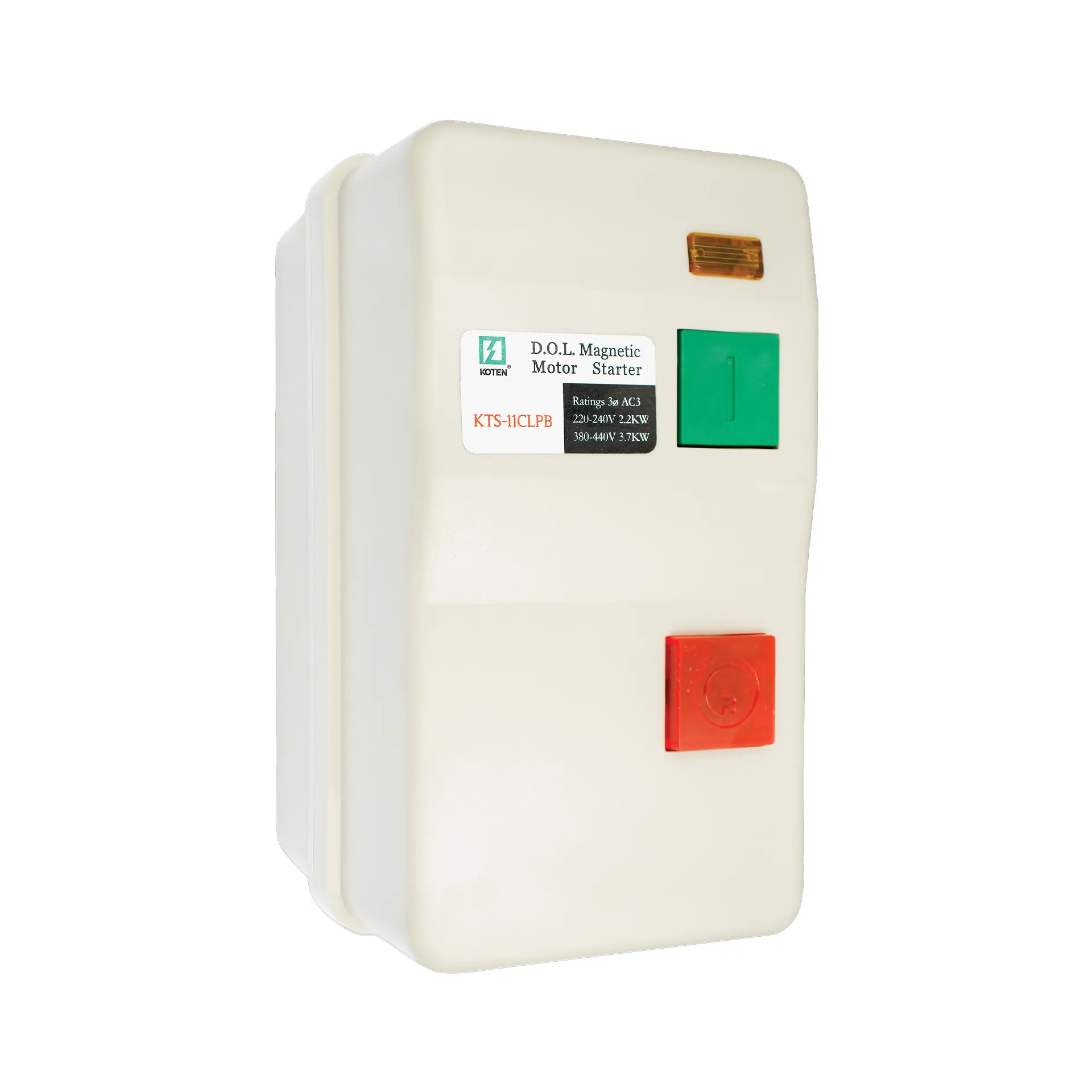 MAGNETIC STARTER KOTEN KTS-15CLPB 1P 2HP SGL PHASE12A