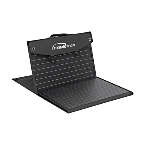 PROMATE SOLAR PANEL SP120F BLACK PHOTOVOLTAIC 120 WATTS FOLDABLE