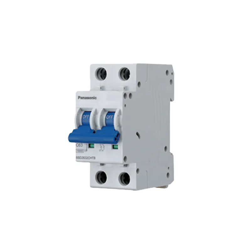 PANASONIC CIRCUIT BREAKER BBD2502CNTB WHITE ABS PLASTIC 50A MINIATURE 2P