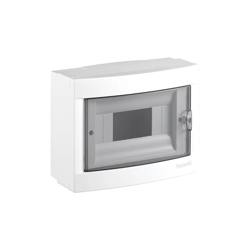 PANASONIC PANEL BOARD BQDT20811-PH WHITE ABS PLASTIC 8 BRANCHES SURFACE MOUNTED