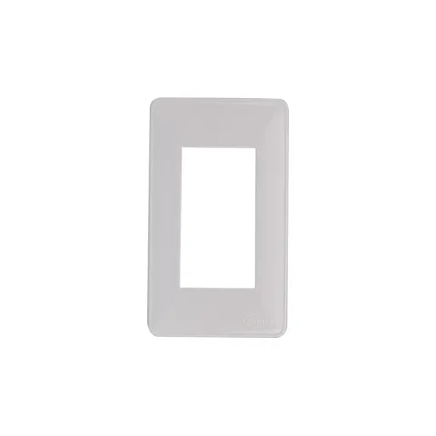 ZIGMA PLATE ZWP3 WHITE PLASTIC DEVICES 3-GANG