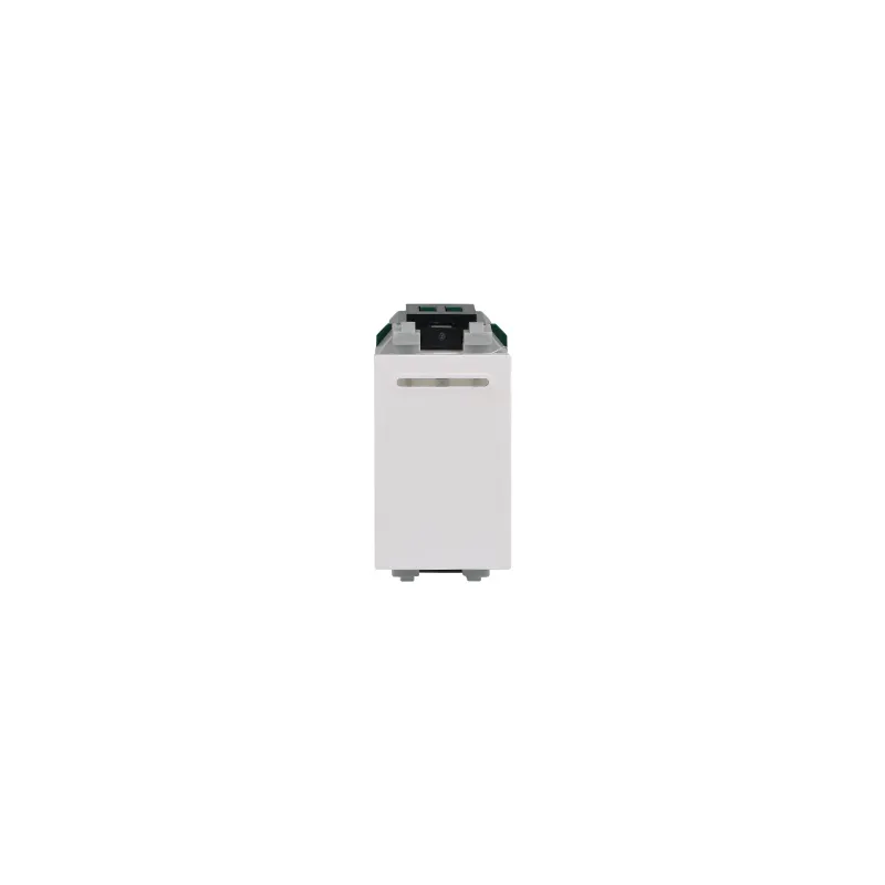 ZIGMA SWITCH ZWS1-A WHITE PLASTIC 1-WAY WITH FLOURESCENT LINE