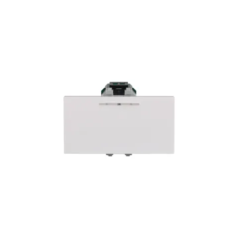 ZIGMA SWITCH ZWS1-C WHITE PLASTIC 1-WAY WITH FLOURESCENT LINE